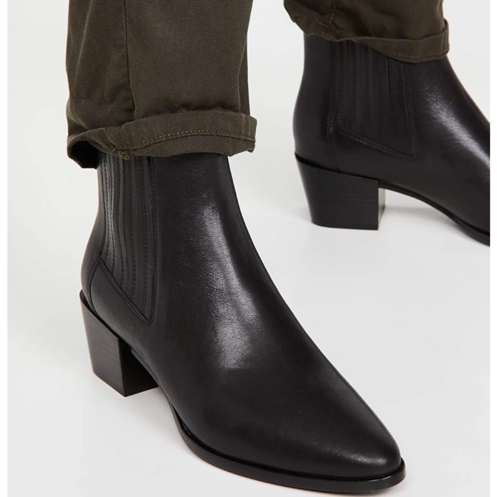 Rag & Bone Leather Rover Boot - Black